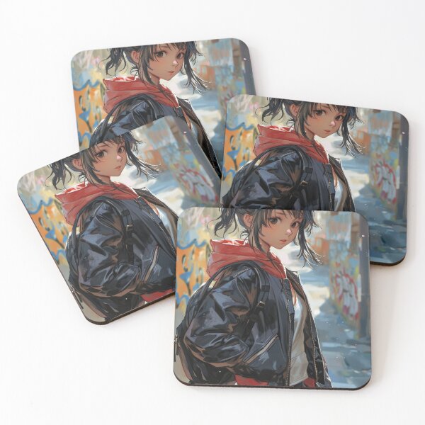 Item preview, Portraits of Young Women in Anime and Manga Style designed and sold by Piotrek0001.