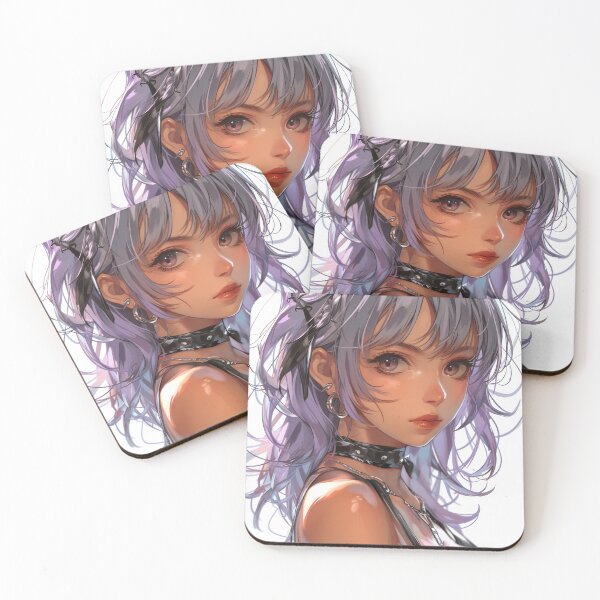 Item preview, Portraits of Young Women in Anime and Manga Style designed and sold by Piotrek0001.