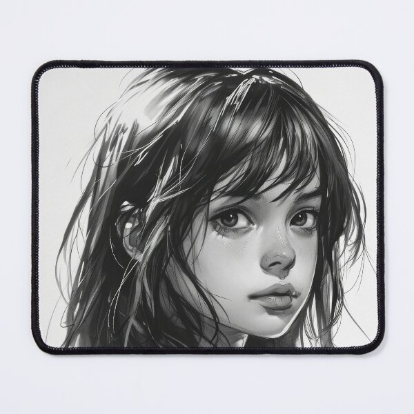 Item preview, Portraits of Young Women in Anime and Manga Style designed and sold by Piotrek0001.