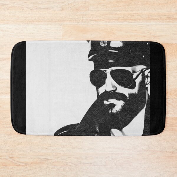 Item preview, 1940 Mustached Leather Daddy Aviator Glasses Fighter Pilot LGBTQ Gay Pride Graphic Design designed and sold by ItsAKinkThing.