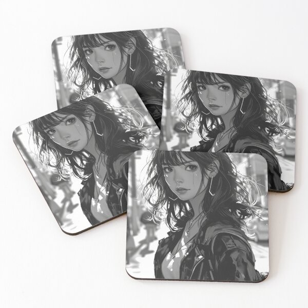 Item preview, Portraits of Young Women in Anime and Manga Style designed and sold by Piotrek0001.