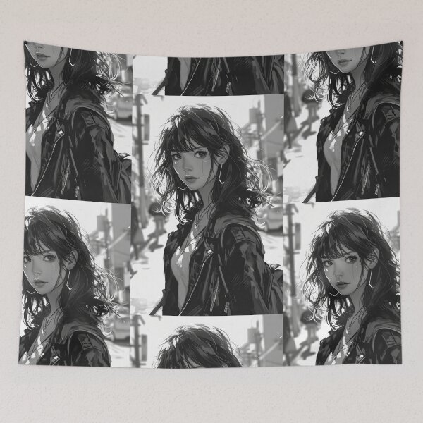 Item preview, Portraits of Young Women in Anime and Manga Style designed and sold by Piotrek0001.