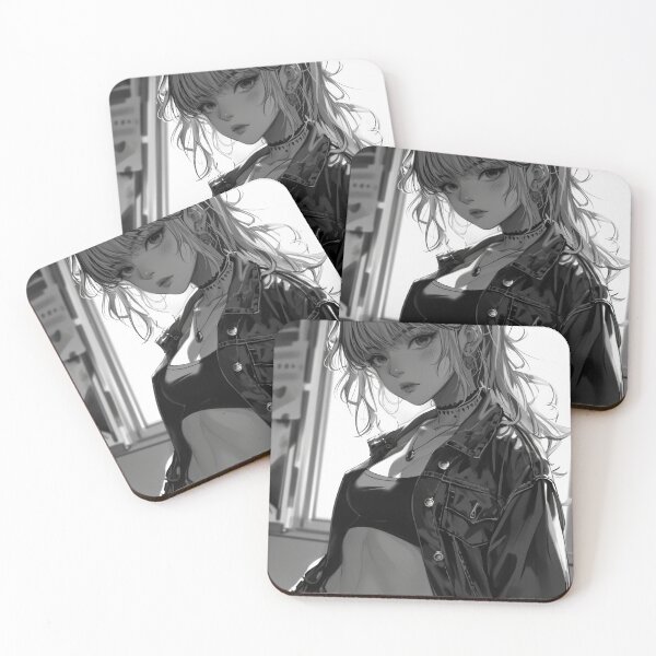 Item preview, Portraits of Young Women in Anime and Manga Style designed and sold by Piotrek0001.