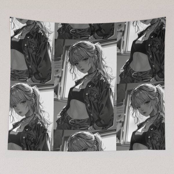 Item preview, Portraits of Young Women in Anime and Manga Style designed and sold by Piotrek0001.