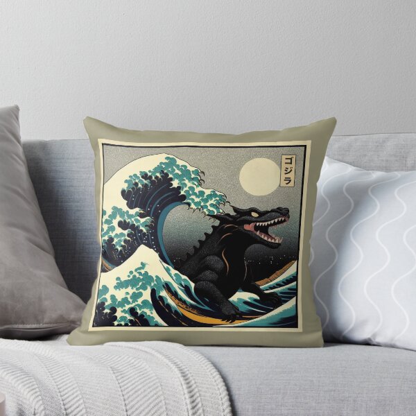 Item preview, Godzilla (Gojira) – The Great Wave off Kanagawa designed and sold by NDMD.