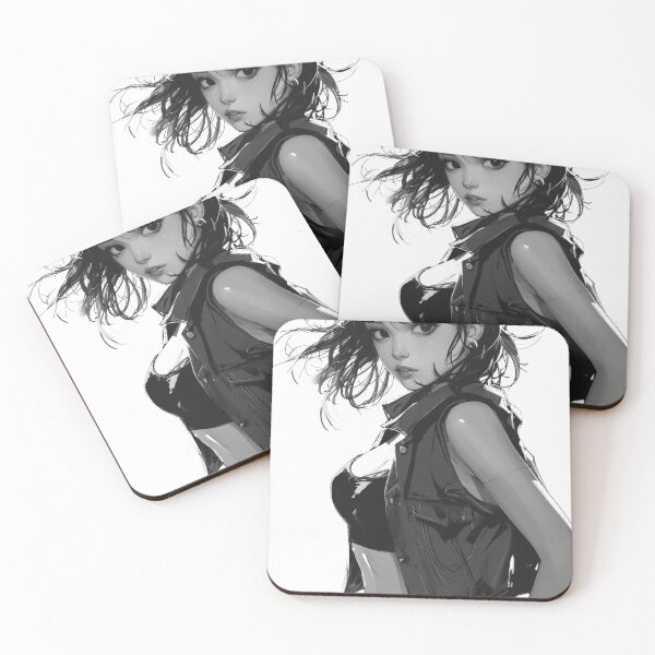 Item preview, Portraits of Young Women in Anime and Manga Style designed and sold by Piotrek0001.