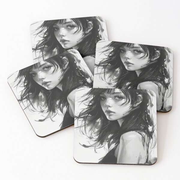 Item preview, Diverse Portraits of Young Women in Anime Style designed and sold by Piotrek0001.