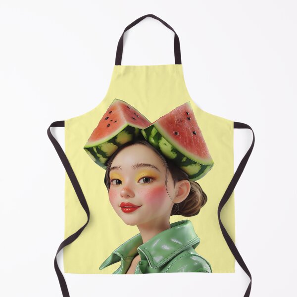 Item preview, Watermelon Whimsy: A 3D Portrait of Creative Beauty designed and sold by Blossence Designs.