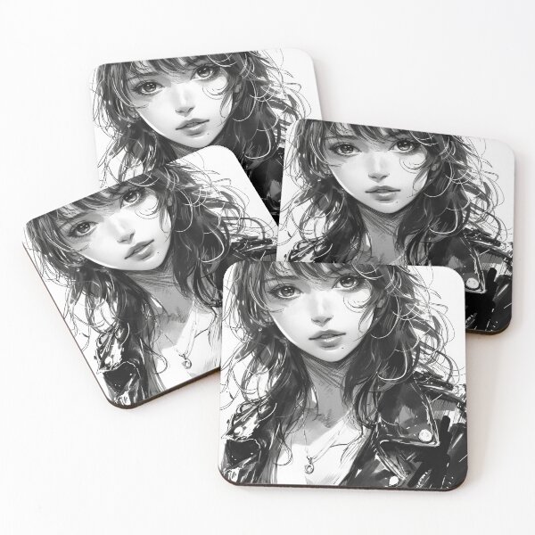 Item preview, Diverse Portraits of Young Women in Anime Style designed and sold by Piotrek0001.