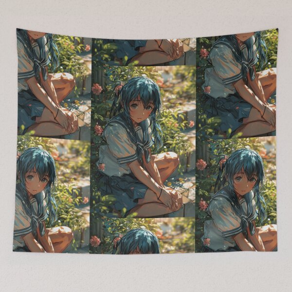 Item preview, Diverse Portraits of Young Women in Anime Style designed and sold by Piotrek0001.