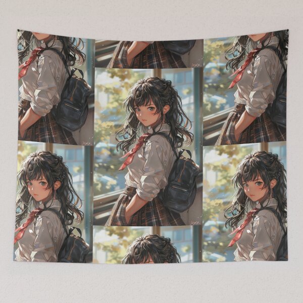 Item preview, Diverse Portraits of Young Women in Anime Style designed and sold by Piotrek0001.