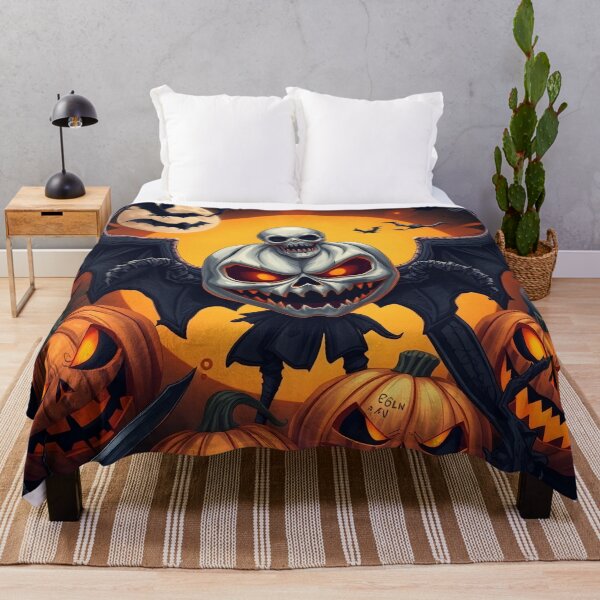 Item preview, Halloween pattern #4 designed and sold by Kaleidoscope Print.