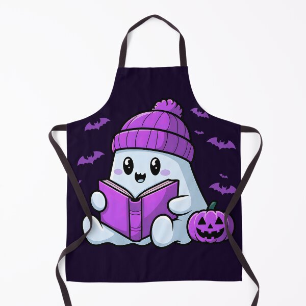 Item preview, Ghost reading a book with pumpkin designed and sold by ArtbySameer.