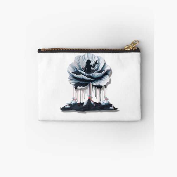 Item preview, Surreal Addiction Horror Poppy Opiate Drugs Pills Poppies Woman designed and sold by SomniferumWars.