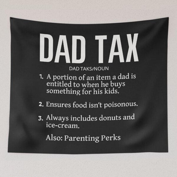 Item preview, Dad Tax Making Sure It's Not Poison Defintion designed and sold by HowToCanadian.