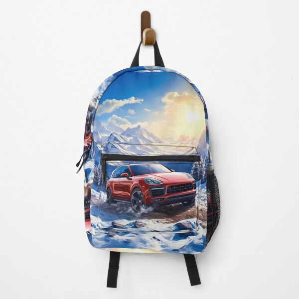 Item preview, Porsche Cayenne Turbo Exploring Snowy Mountain Roads designed and sold by RevUpDesign.