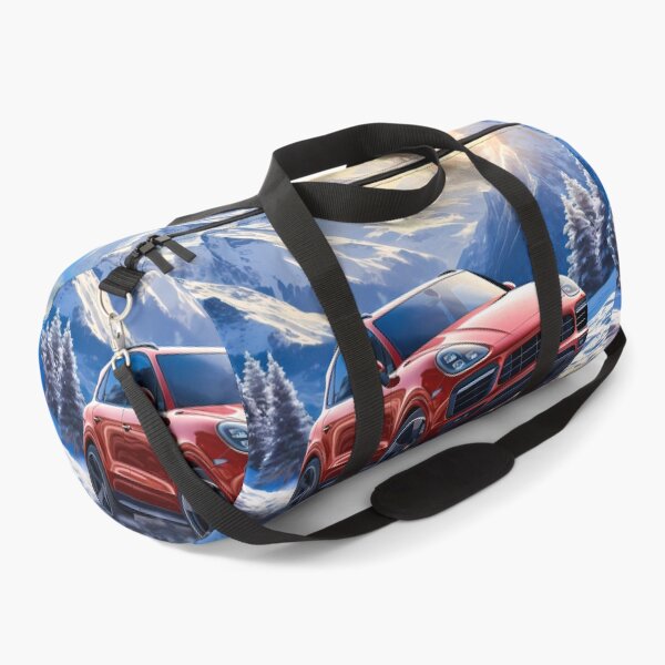 Item preview, Porsche Cayenne Turbo Exploring Snowy Mountain Roads designed and sold by RevUpDesign.