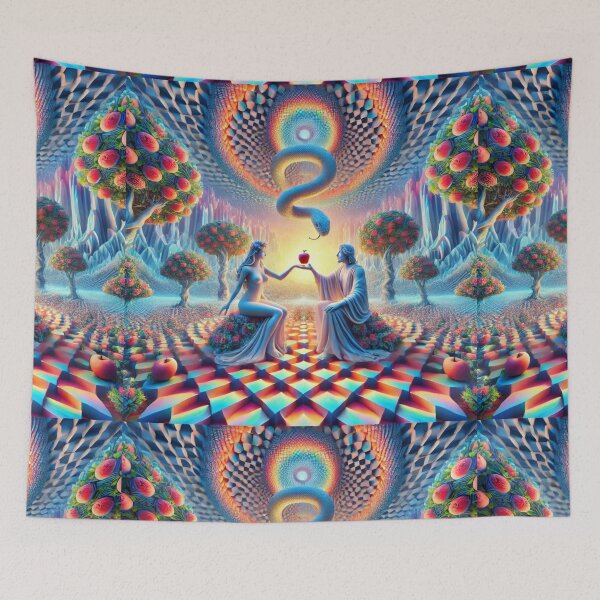Item preview, Adam and Eve: Hyperintelligence in the Futuristic Garden of Perfection designed and sold by Meta2Physical.
