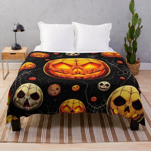 Item preview, Halloween pattern #7 designed and sold by Kaleidoscope Print.