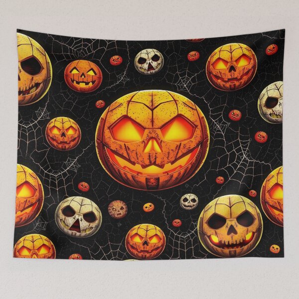 Item preview, Halloween pattern #7 designed and sold by Kaleidoscope Print.