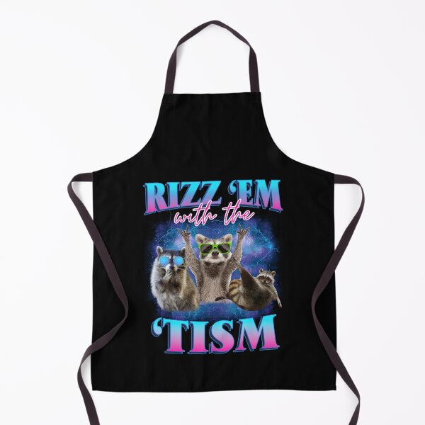 Item preview, Rizz Em With The Tism Raccoon Meme Autism Awareness designed and sold by LeoVargasVelha.