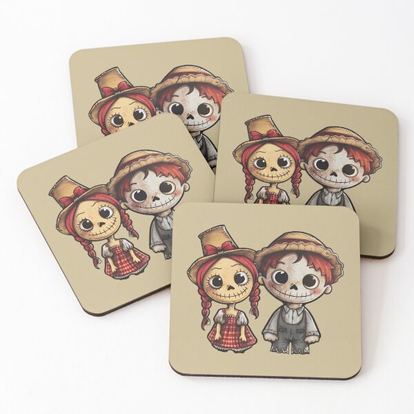 Item preview, Raggedy Ann and Andy designed and sold by Myra365Art.