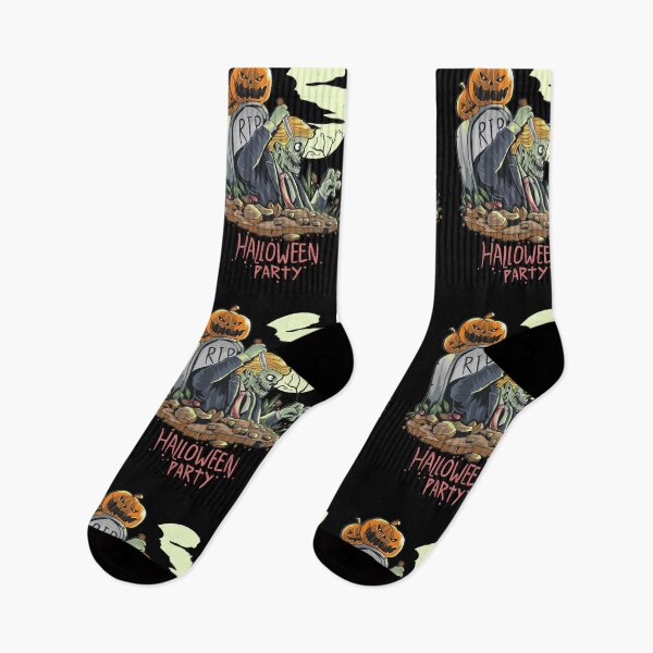 Item preview, Evil Pumpkin's Halloween Party: Zombie Tomb Bash designed and sold by Jackson-Will.