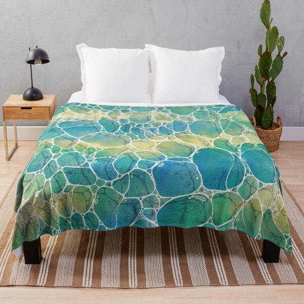 Item preview, Watercolour wave on sand pattern - Coastal Dreamscape designed and sold by PP-Patterns.