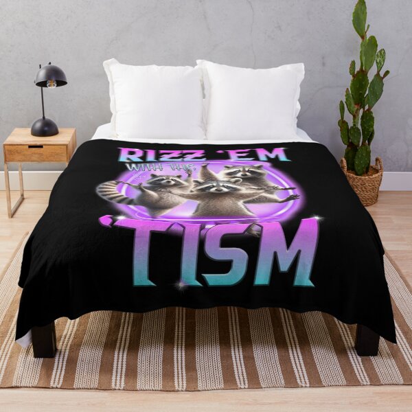Item preview, Rizz Em With The Tism Raccoon Trash Panda Funny Tism Autism designed and sold by LeoVargasVelha.