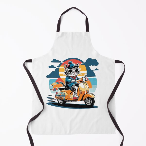 Item preview, Cat & Motorcycle designed and sold by ERA369.
