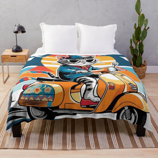 Item preview, Cat & Motorcycle designed and sold by ERA369.