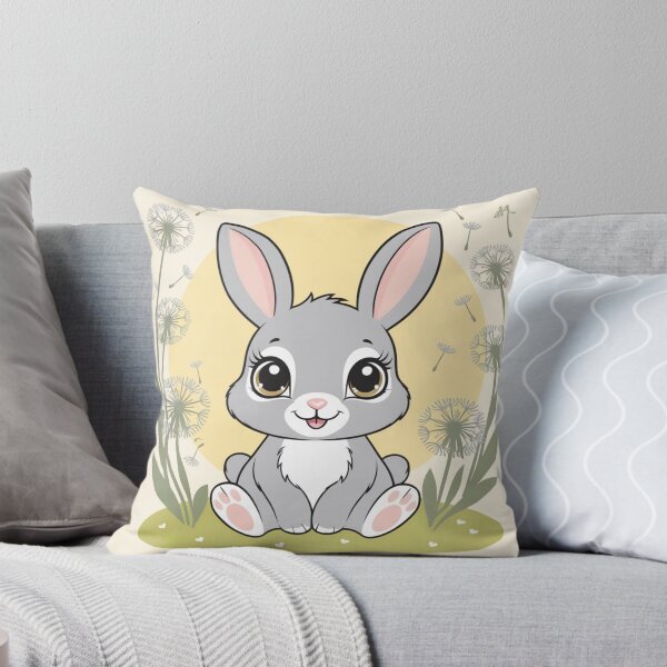 Item preview, bunny rabbit in grey designed and sold by LiQiLi.