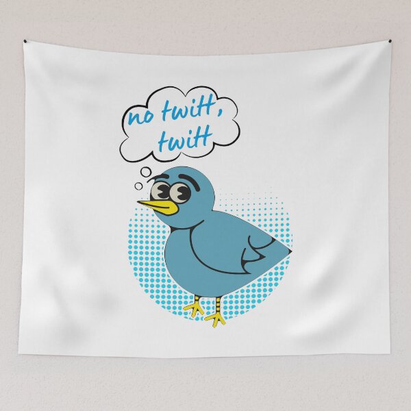 Item preview, No Twitt Twitt, A Bluebird's Ballad designed and sold by SplashTastic.