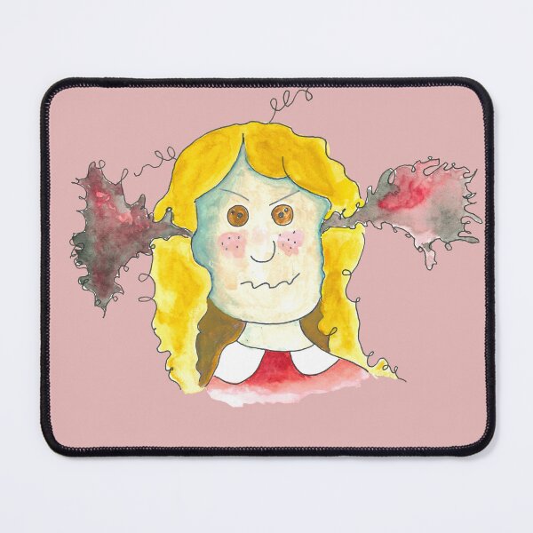 Item preview, Angry little girl designed and sold by Annalisaziliani.