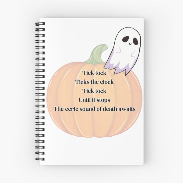 Item preview, Poetry Halloween Collection: Tick Tock designed and sold by Selinasimea.
