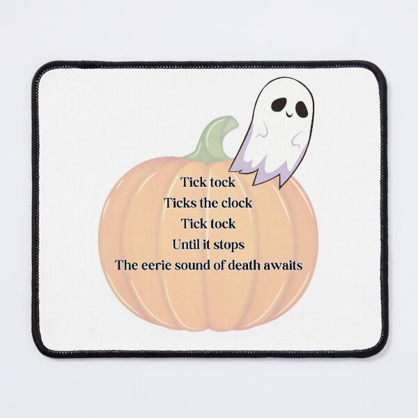 Item preview, Poetry Halloween Collection: Tick Tock designed and sold by Selinasimea.