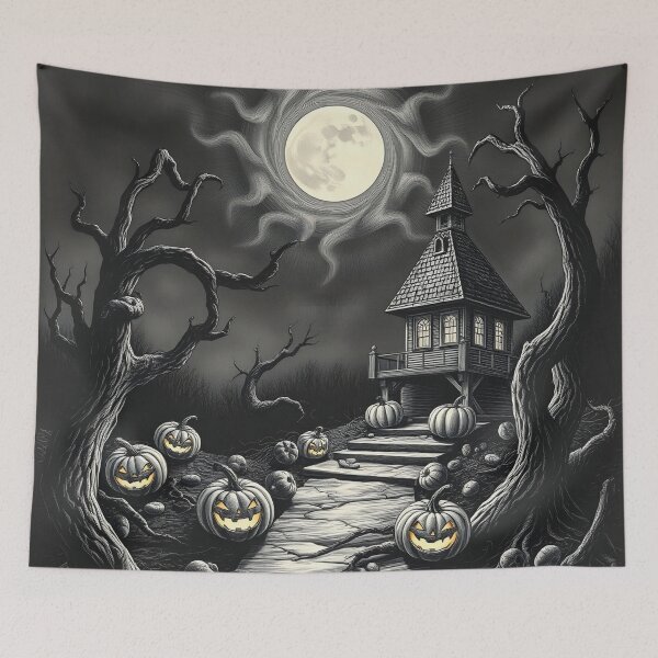 Item preview, Halloween pattern #13 designed and sold by Kaleidoscope Print.