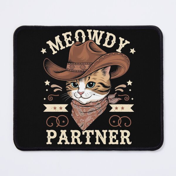 Item preview, Meowdy Partner Cat Cowboy Hat designed and sold by Animal Hug Co..