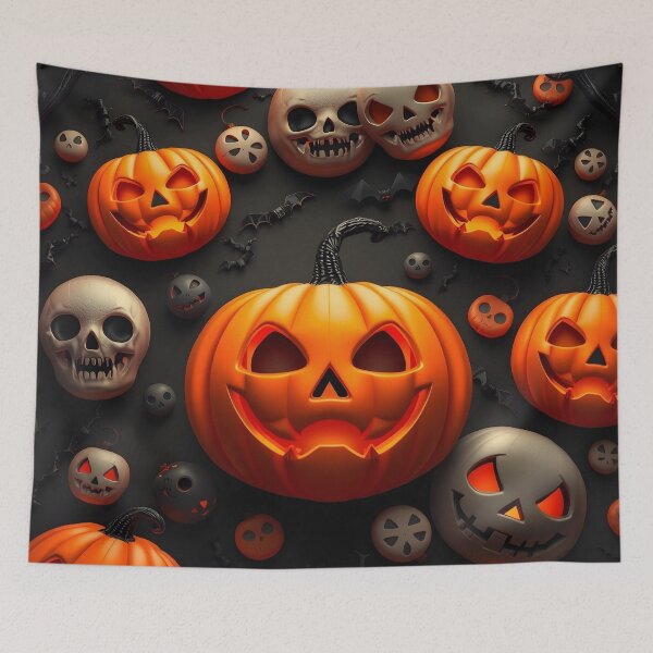 Item preview, Halloween pattern #14 designed and sold by Kaleidoscope Print.