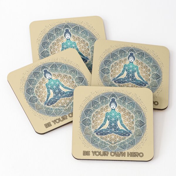 Item preview, Yoga Posture- Hero Pose (Virasana) designed and sold by Rajasekar.