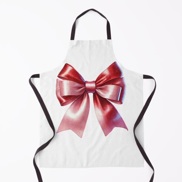 Item preview, Elegant Pink and Red Bow with Glossy Sparkle designed and sold by CultDigHoriz.