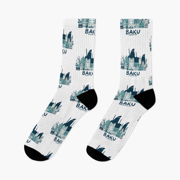 Item preview, Baku Azerbaijan designed and sold by WanderlustCoCo.
