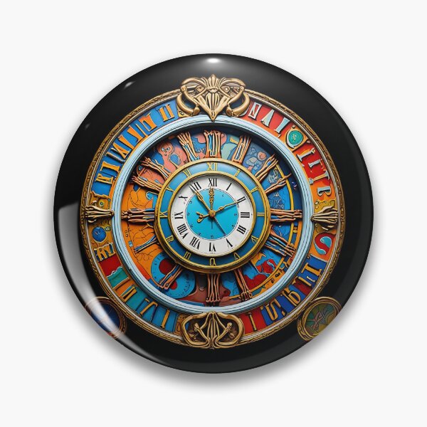 Item preview, Pop art clock designed and sold by Pflugart.