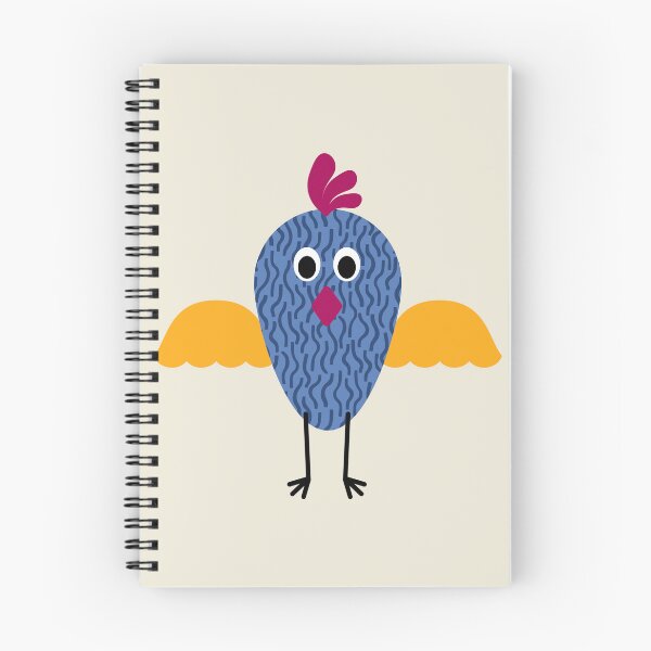Item preview, Colorful Chicken on Cream (DP313-1-6) designed and sold by DuckyRubin.