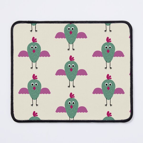 Item preview, Chicken on Cream (DP313-1-8) designed and sold by DuckyRubin.