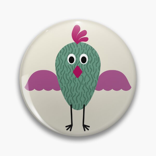 Item preview, Chicken on Cream (DP313-1-8) designed and sold by DuckyRubin.