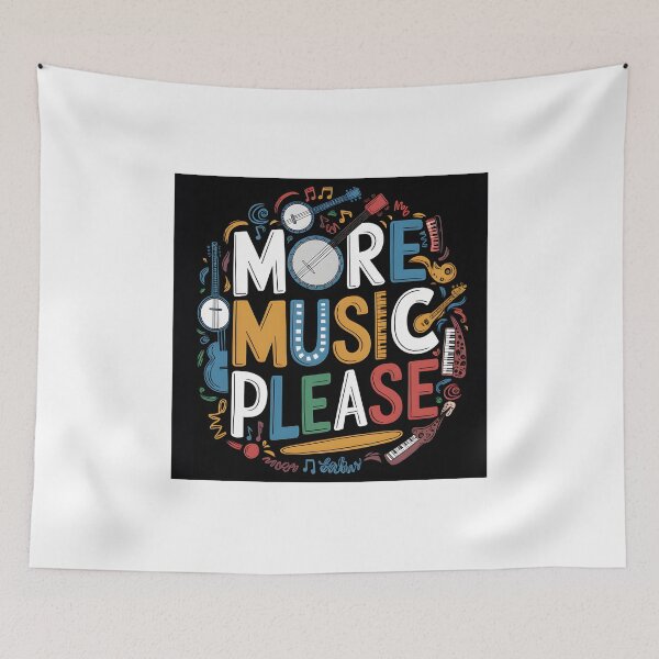 Item preview, More Music Please designed and sold by Peace-Matters.