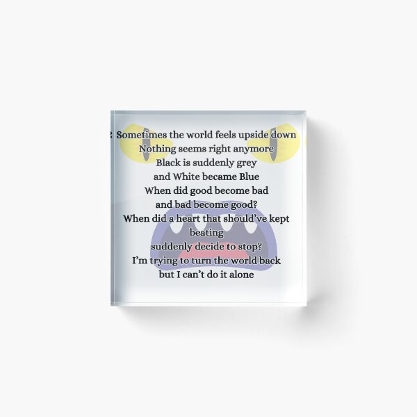 Item preview, Poetry Halloween Collection: Upside Down World designed and sold by Selinasimea.