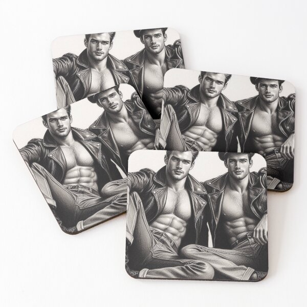 Item preview, 1940 Bad Boys Bikers Gay Pride Graphic Design designed and sold by ItsAKinkThing.