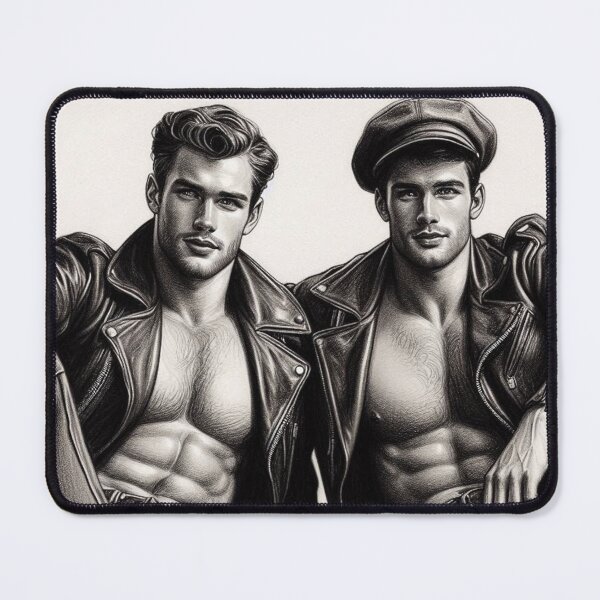 Item preview, 1940 Bad Boys Bikers Gay Pride Graphic Design designed and sold by ItsAKinkThing.